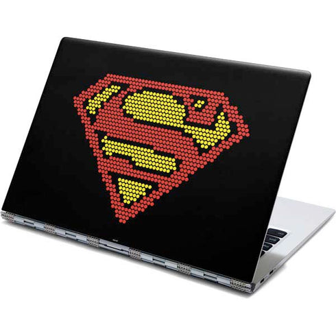 DC Comics Superman Logo Pixels Yoga 910 2-in-1 14in Touch-Screen Skin